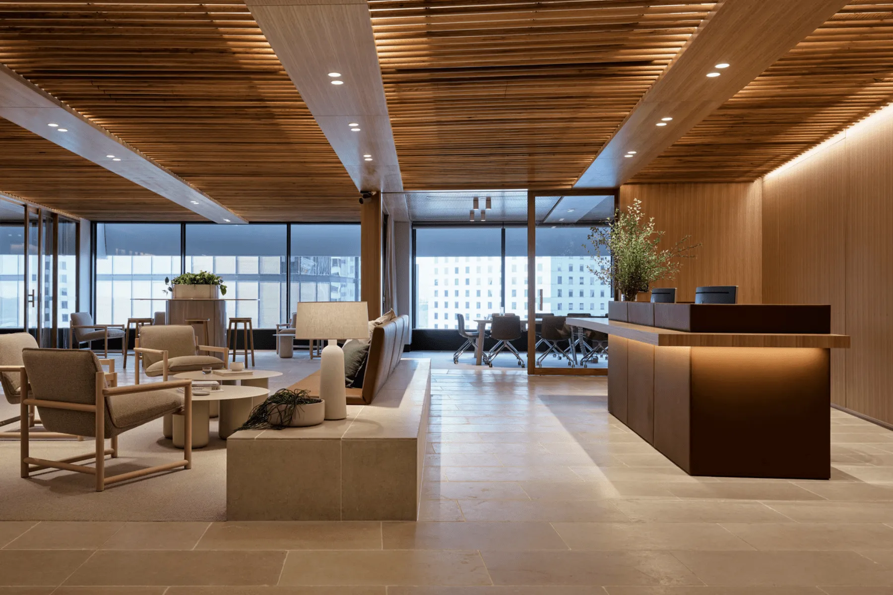 Office Lobby Attorneys Salusky Law